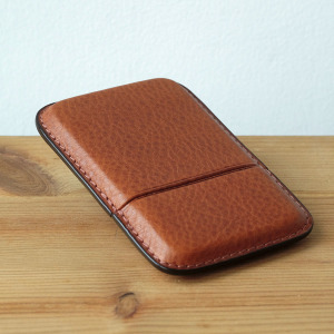 開蓋式名片盒 江戶茶 名刺入れ 開蓋式名片盒 江戶茶 名刺入れ