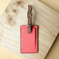 行李吊牌 珍珠紅/甜巧克 ネームホルダー 行李吊牌 珍珠紅/甜巧克 ネームホルダー
