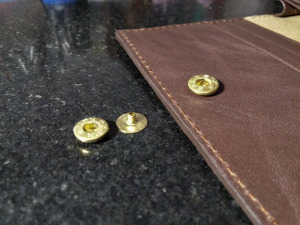 臺灣製 9mm黃銅凸釦/ 壓釦(無包面) 臺灣製 9mm黃銅凸釦/ 壓釦(無包面)