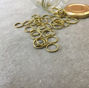 臺灣製 12mm 小鑰匙環 鋼製 (10入) 臺灣製 12mm 小鑰匙環 鋼製 (10入)