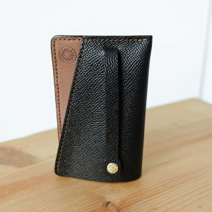 抽拉式鑰匙包 立體紋/甜巧克 キーケース 抽拉式鑰匙包 立體紋/甜巧克 キーケース