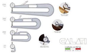 義大利 CALATI 300mm指針式/測厚儀 義大利 CALATI 300mm指針式/測厚儀