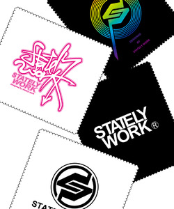 STATELYWORK LOGO眼鏡布