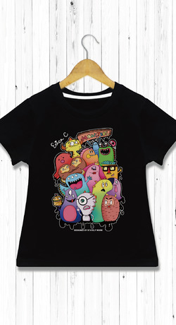 怪獸家族T 童裝-2色 怪獸家族T 童裝-2色