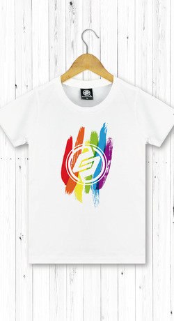 彩虹筆刷 女T恤 彩虹筆刷 女T恤