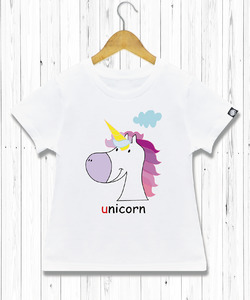 夢幻獨角獸 童裝-2色(可客製化自己的名子)