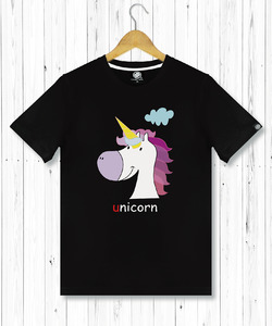夢幻獨角獸 男T恤-2色(可客製化自己的名子)