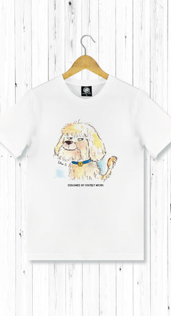 厭世生肖 狗 男T恤 厭世生肖 狗 男T恤