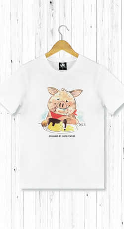 厭世生肖 豬 男T恤 厭世生肖 豬 男T恤