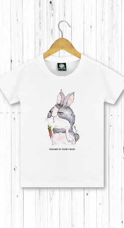 厭世生肖 兔 女T恤 厭世生肖 兔 女T恤
