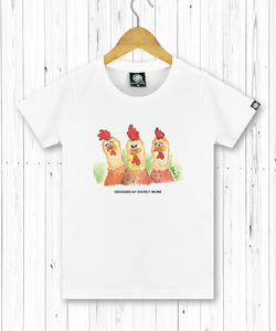 厭世生肖 雞 女T恤