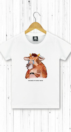 厭世生肖 牛 女T恤 厭世生肖 牛 女T恤