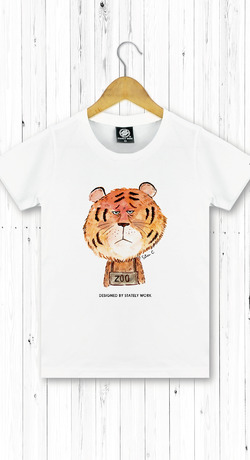 厭世生肖 虎 女T恤 厭世生肖 虎 女T恤