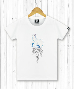 冰山北極熊 女T恤