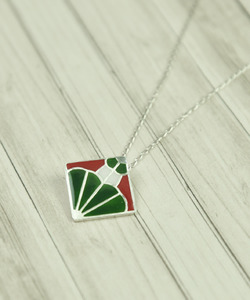 馬賽克拼磚項鍊