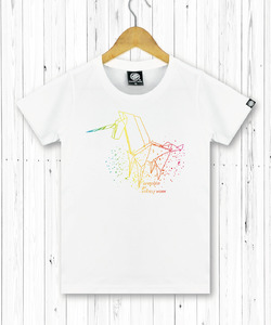 彩虹獨角獸 女T恤-2色