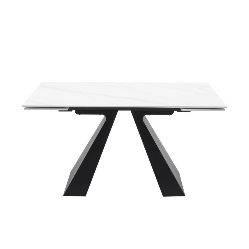 【現貨】Evelina Keion 極簡收合岩板長方形餐桌140~200CM (066) 【現貨】Evelina Keion 極簡收合岩板長方形餐桌140~200CM (066)