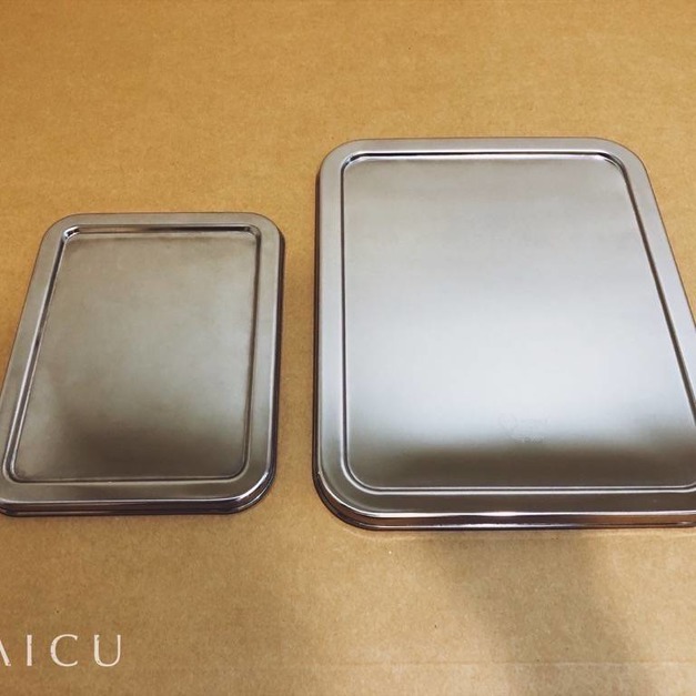 不鏽鋼圓角調理容器上蓋組(中蓋+小蓋)