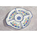 西班牙手工陶器藍白花卉小菜盤(花色隨機出貨)_3 西班牙手工陶器藍白花卉小菜盤(花色隨機出貨)_3