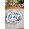 西班牙手工陶器藍白花卉小菜盤(花色隨機出貨)_1 西班牙手工陶器藍白花卉小菜盤(花色隨機出貨)_1