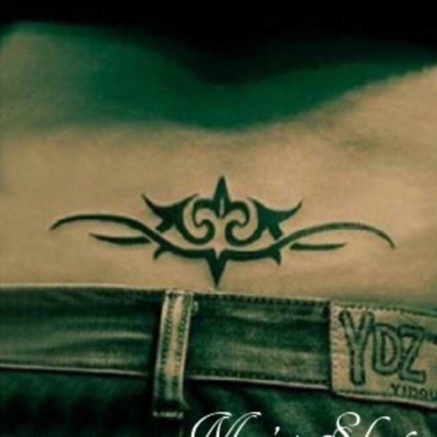 迷你紋身 唯美腰部圖騰 迷你紋身 唯美腰部圖騰