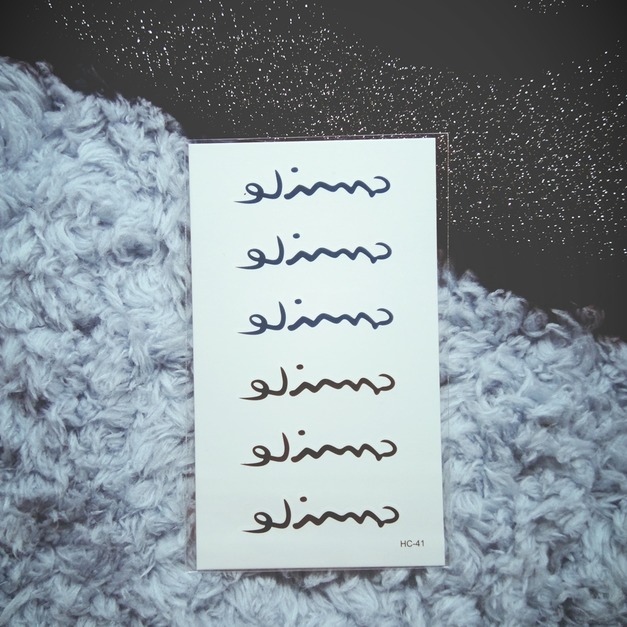 迷你紋身 smile 迷你紋身 smile