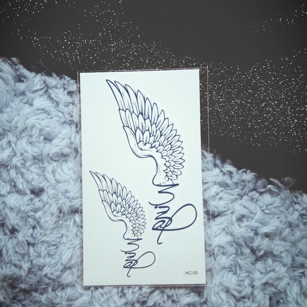 迷你紋身 翅膀 迷你紋身 翅膀