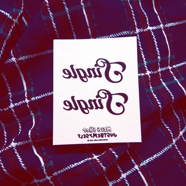 獨家訂做款紋身 Single 獨家訂做款紋身 Single