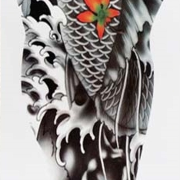 全臂紋身 鯉魚 全臂紋身 鯉魚