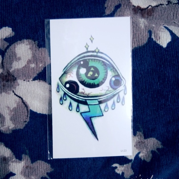 迷你紋身 眼睛圖騰 迷你紋身 眼睛圖騰