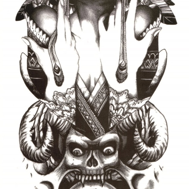 全臂紋身 印地安 全臂紋身 印地安