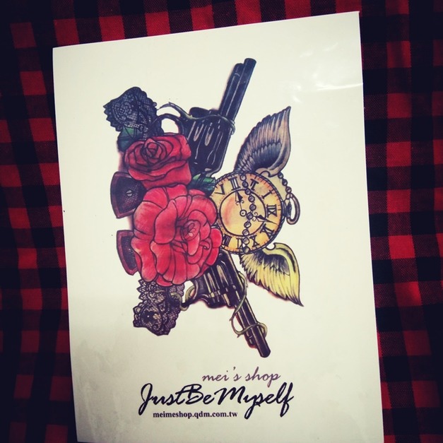 獨家訂做款紋身 鐘錶 獨家訂做款紋身 鐘錶