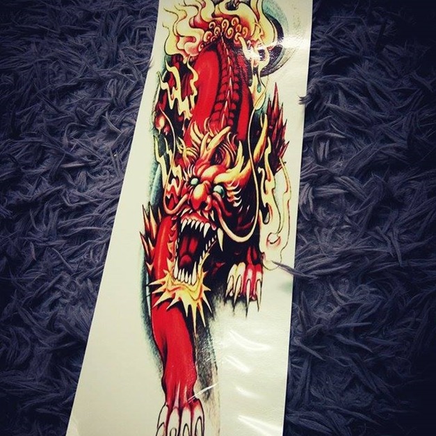 全臂紋身 虎 全臂紋身 虎