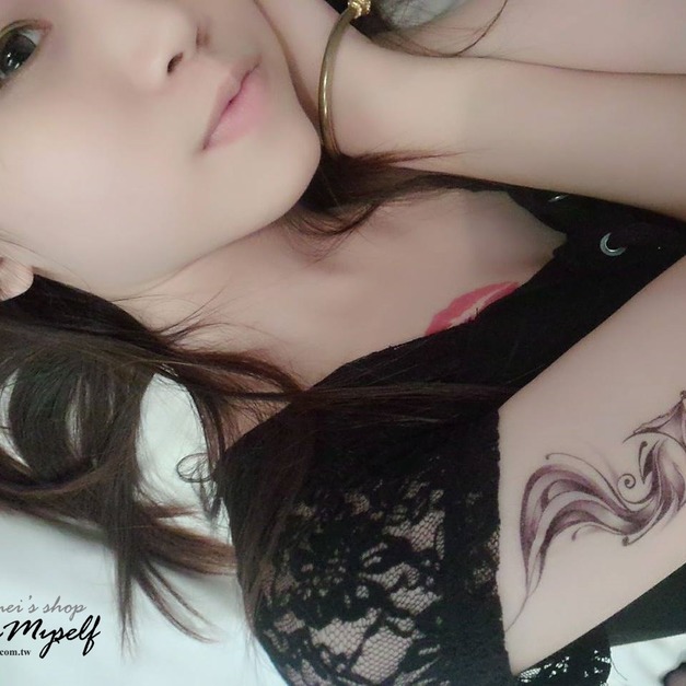 迷你紋身 狐狸 迷你紋身 狐狸