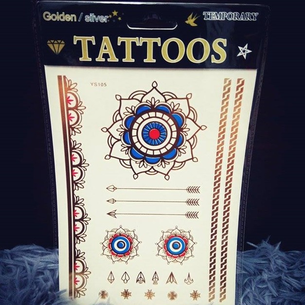 質感燙金紋身 YS105 質感燙金紋身 YS105