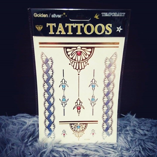 質感燙金紋身 YS109 質感燙金紋身 YS109