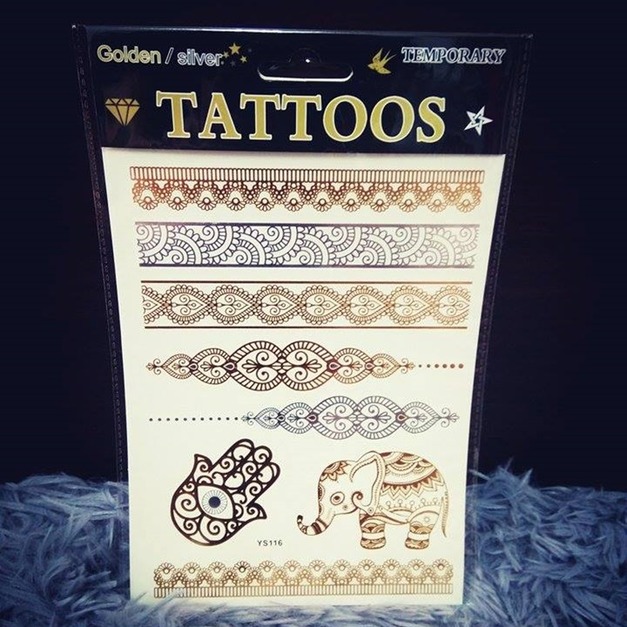 質感燙金紋身 YS116 質感燙金紋身 YS116