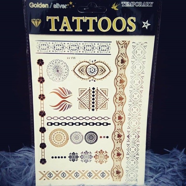 質感燙金紋身 UJ-11 質感燙金紋身 UJ-11