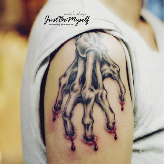 限量新款大圖刺青紋身 鬼爪 限量新款大圖刺青紋身 鬼爪
