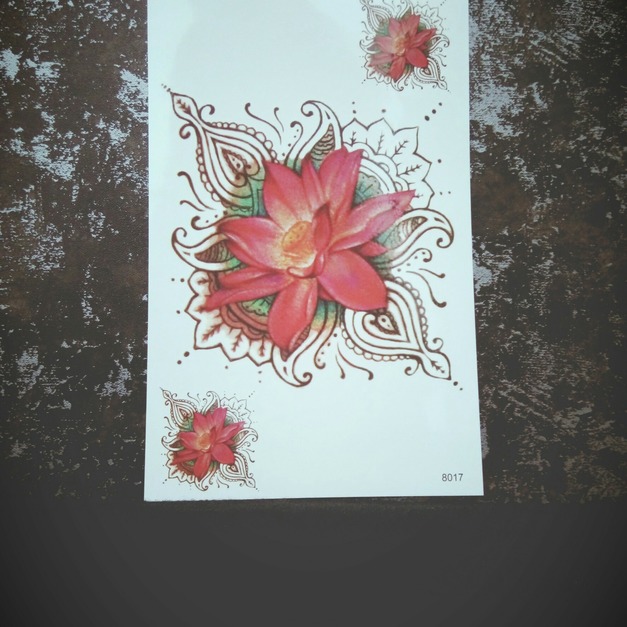 限量新款大圖刺青紋身 蓮圖騰 限量新款大圖刺青紋身 蓮圖騰