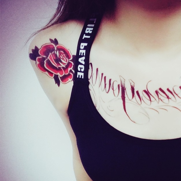 獨家訂做款紋身 烈焰 獨家訂做款紋身 烈焰