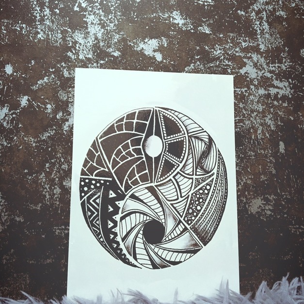 限量新款大圖刺青紋身 太極 限量新款大圖刺青紋身 太極
