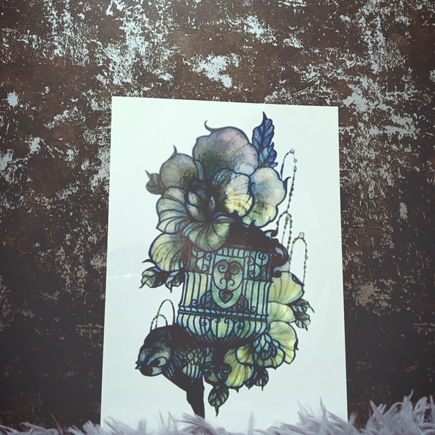 限量新款大圖刺青紋身 花囚 限量新款大圖刺青紋身 花囚