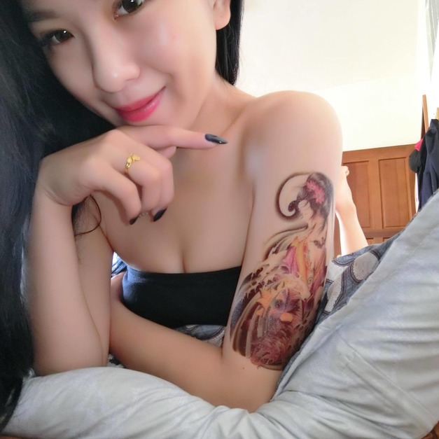 迷你紋身 唐朝女 迷你紋身 唐朝女