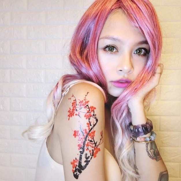 獨家訂做款紋身 梅 獨家訂做款紋身 梅