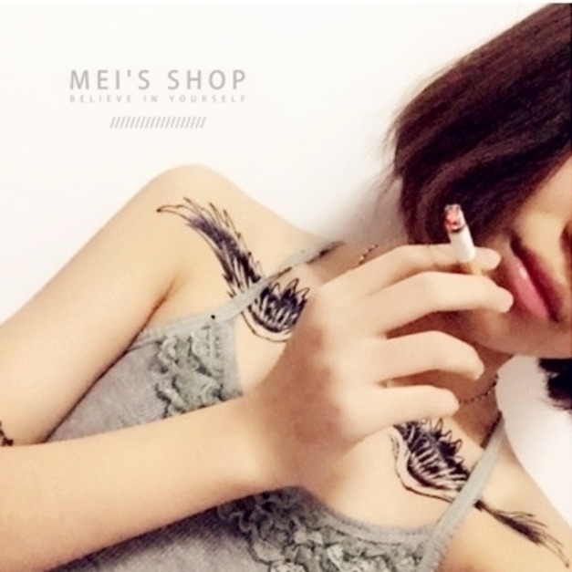 個性刺青紋身貼8046 飛翔 個性刺青紋身貼8046 飛翔