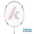 KAWASAKI KB 1200 POWER 碳鋁合金羽球拍 綠 附贈 3 入羽球一筒_1 KAWASAKI KB 1200 POWER 碳鋁合金羽球拍 綠 附贈 3 入羽球一筒_1