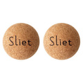 Alphax Sliet 軟木筋膜球 2顆(運動 舒壓 按摩) Alphax Sliet 軟木筋膜球 2顆(運動 舒壓 按摩)