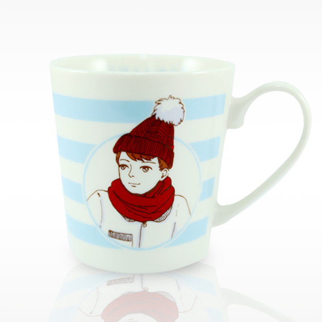 堅強男孩-文字馬克杯 堅強男孩-文字馬克杯