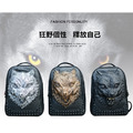 3D立體浮雕狼頭圖騰潮酷雙肩後背包(3色可選:霸氣黑、高貴銀、土豪金)_3 3D立體浮雕狼頭圖騰潮酷雙肩後背包(3色可選:霸氣黑、高貴銀、土豪金)_3